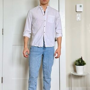 Small Collar Button Up